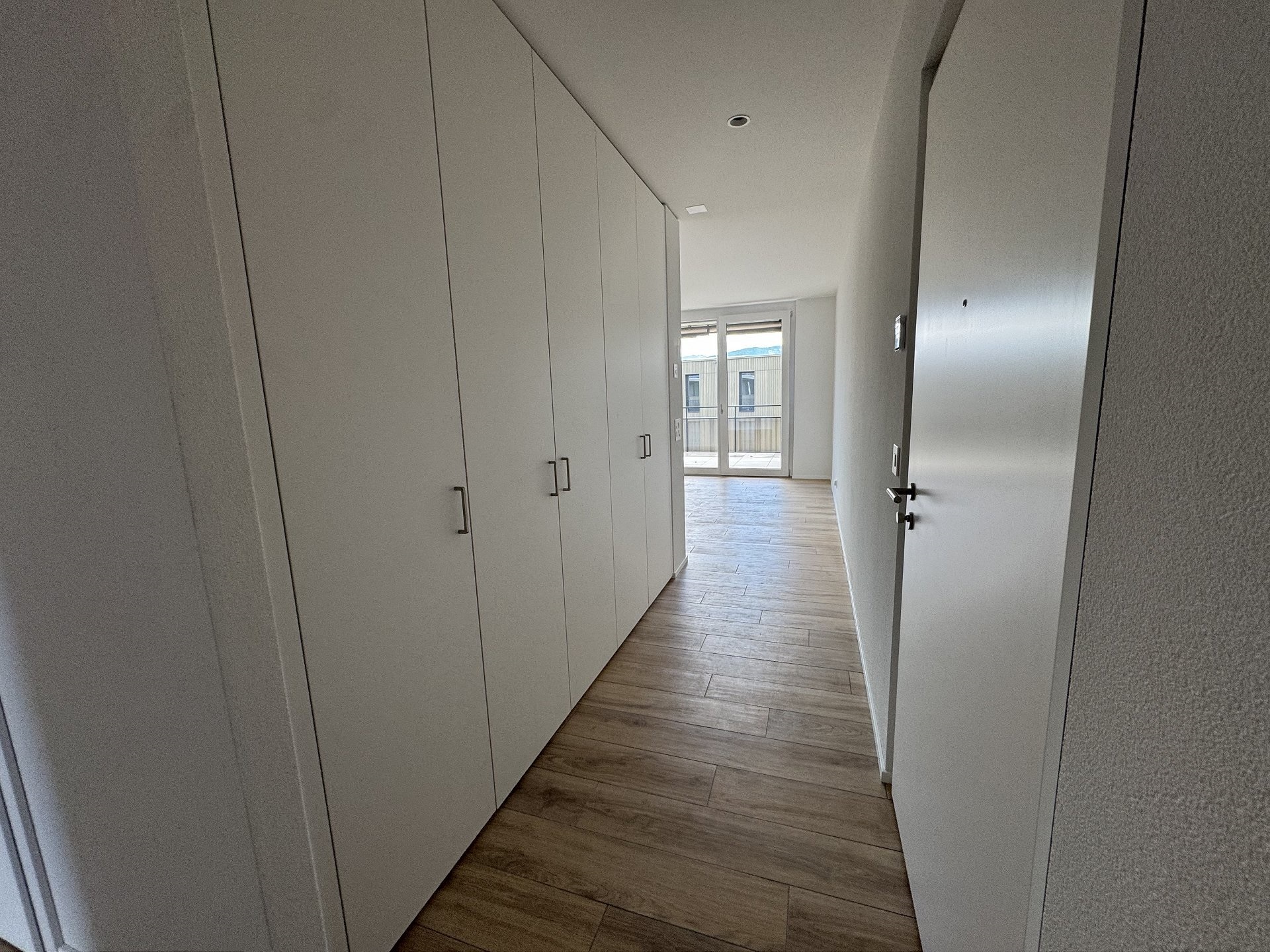 Flur mit Einbauschrank