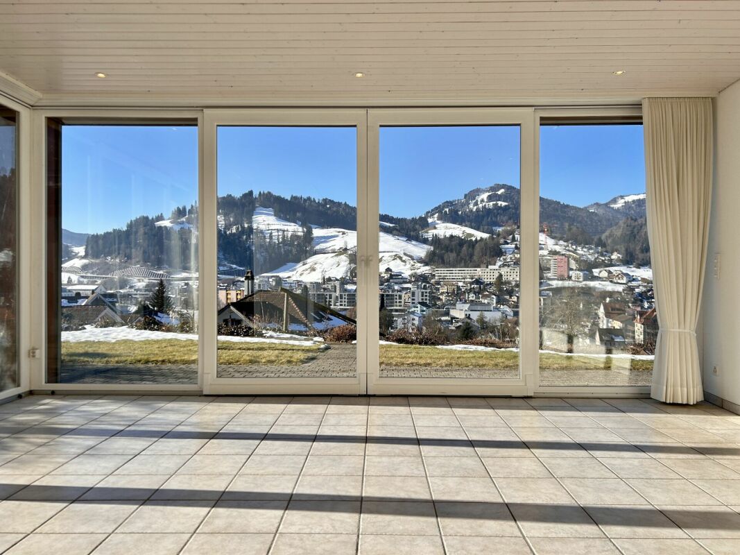 Wohnraum mit Panoramablick