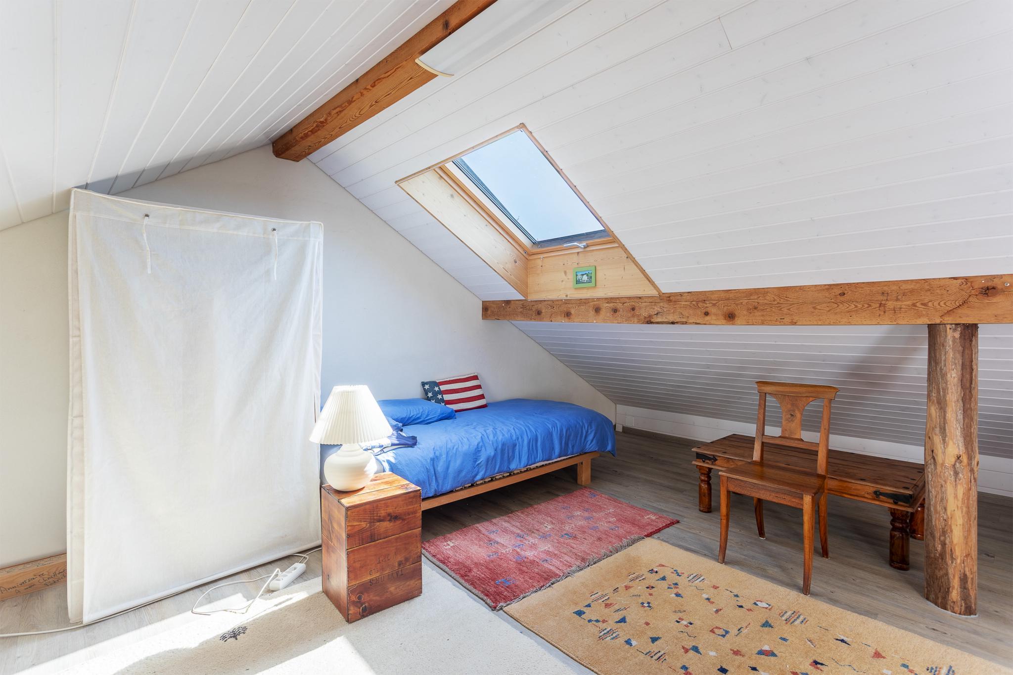 Ausgebautes Dachgeschoss-Schlafzimmer