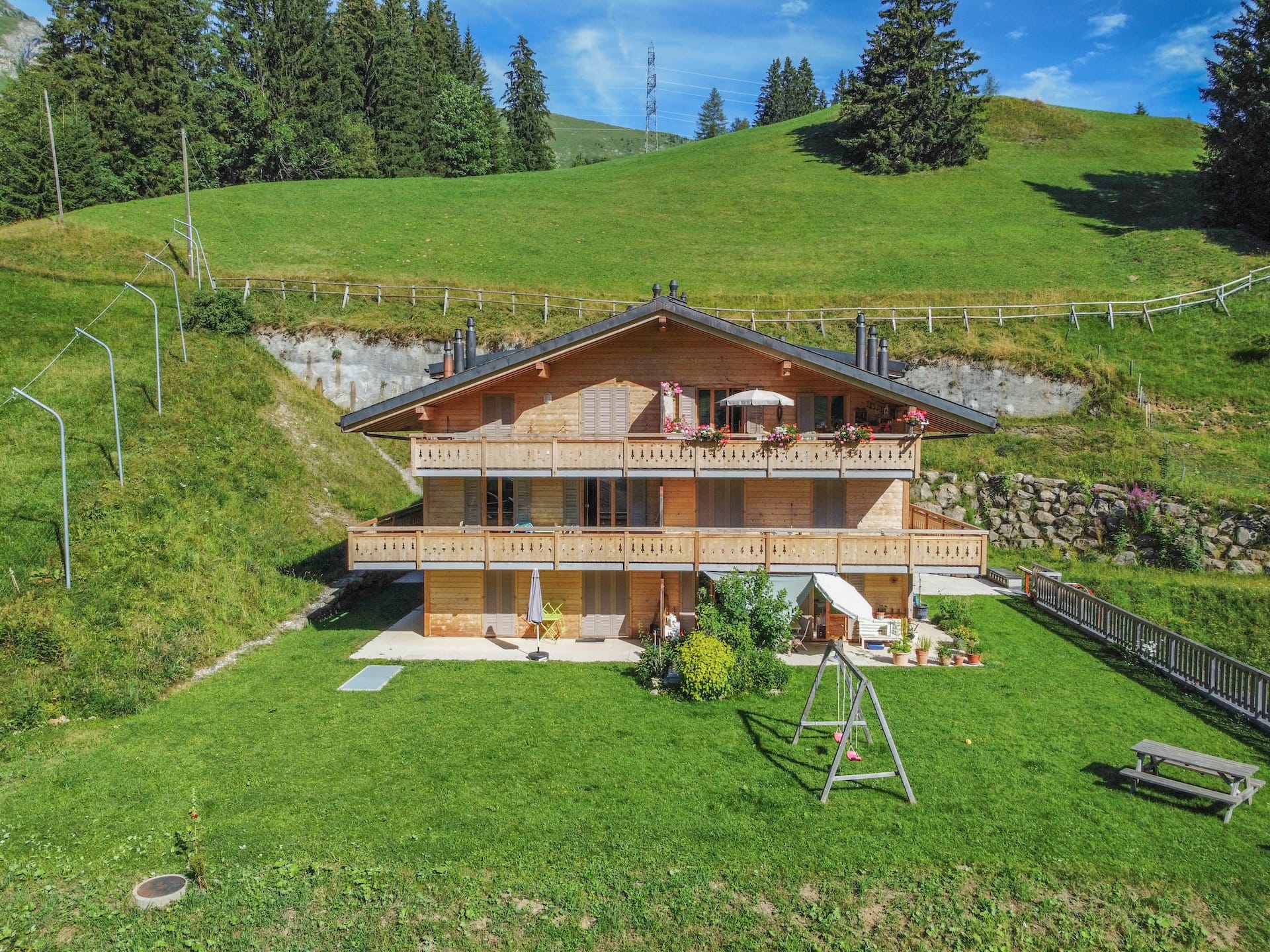 Almchalet mit großzügigem Garten
