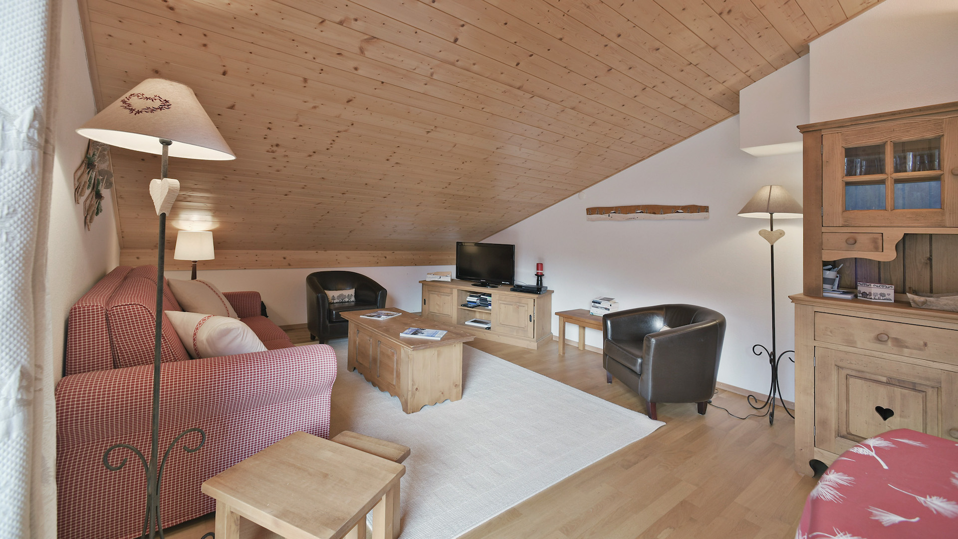 Gemütliches Dachgeschoss-Wohnzimmer