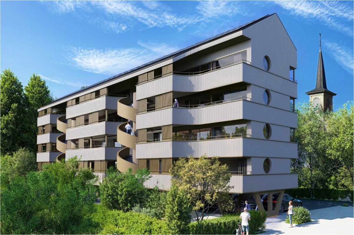 NEUBAU — 3. STOCK — SEE- UND ALPENBLICK – Prilly