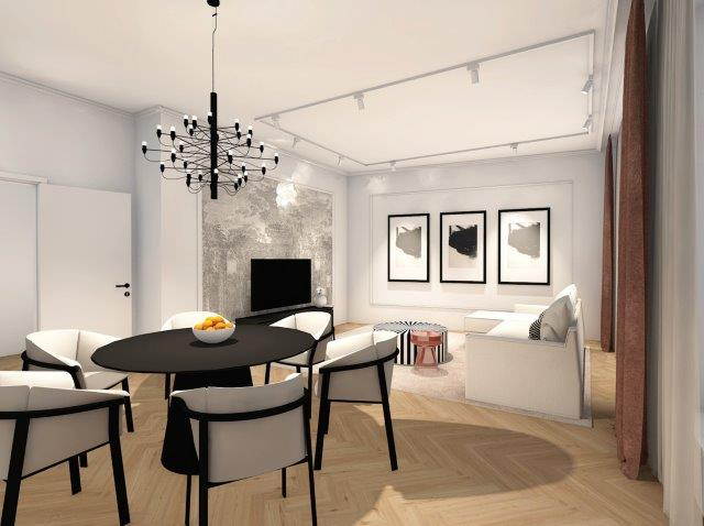 ELEGANTE 3,5-ZIMMER-WOHNUNG ZUR MIETE IM HERZEN VON LUGANO – Lugano