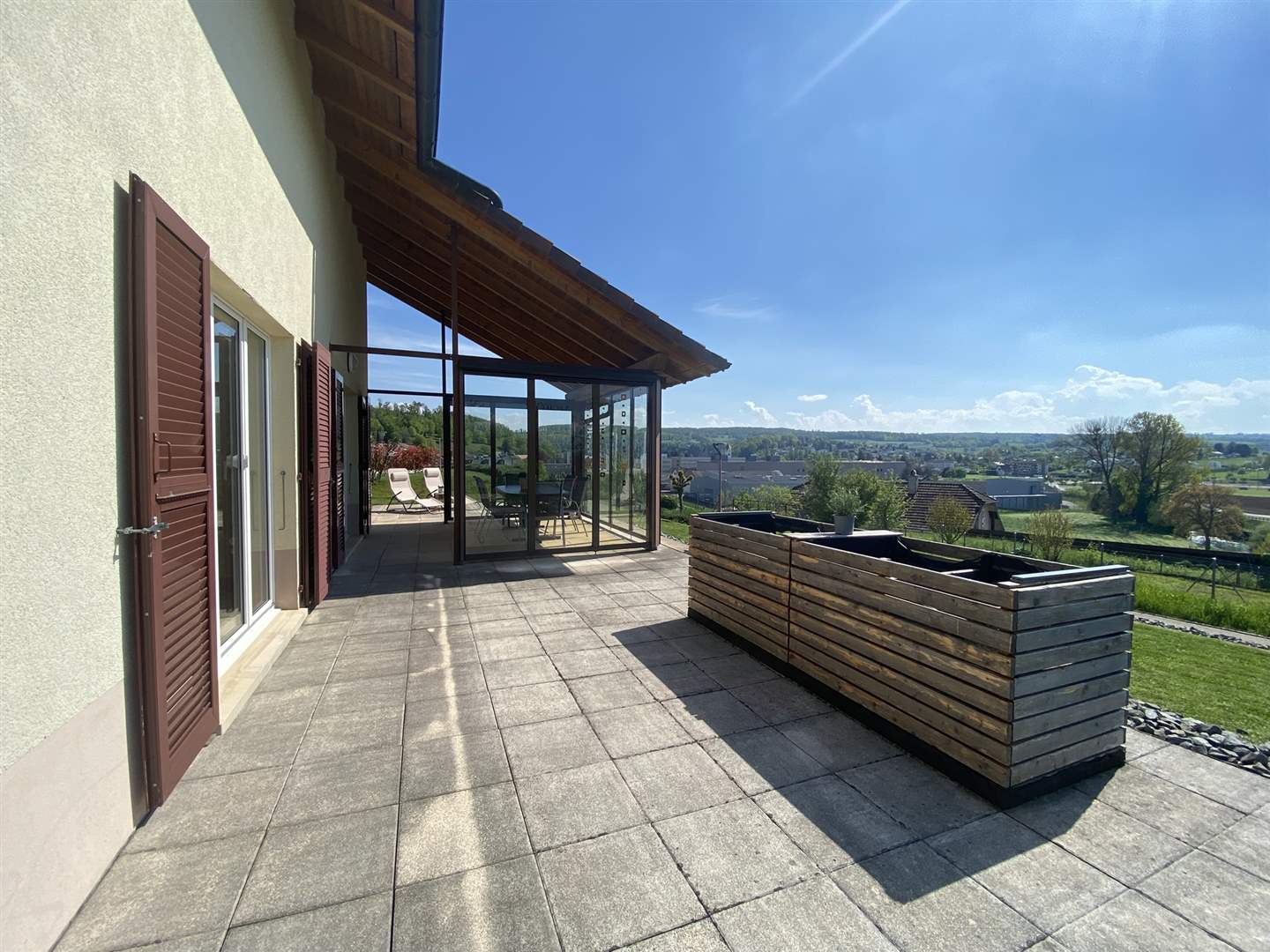 Terrasse mit Weitblick