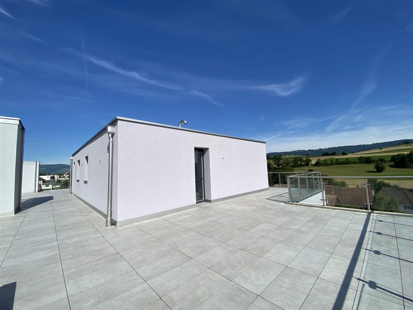 Dachterrasse mit Panoramablick