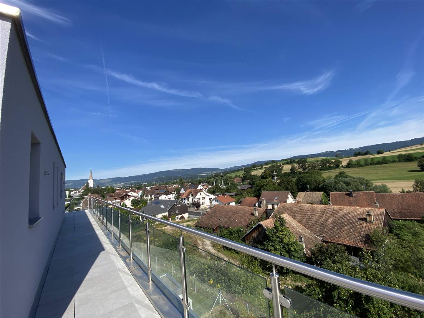 Balkon mit Panoramablick
