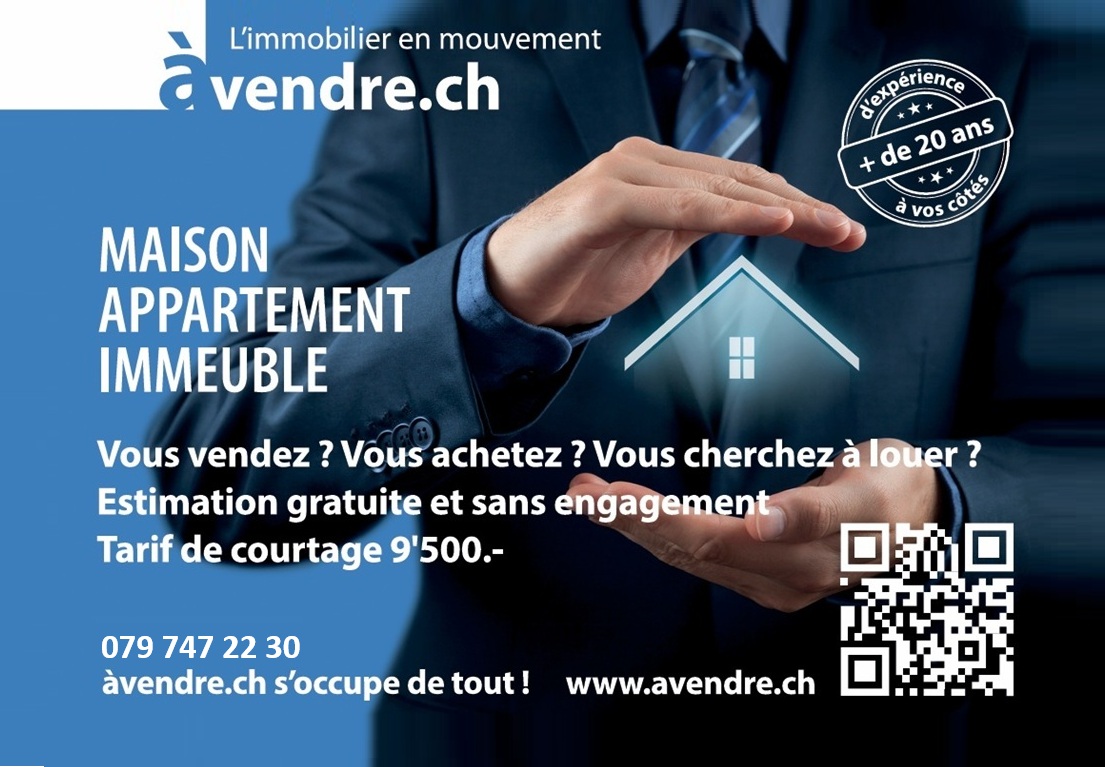 Werbeanzeige für Immobilienmakler