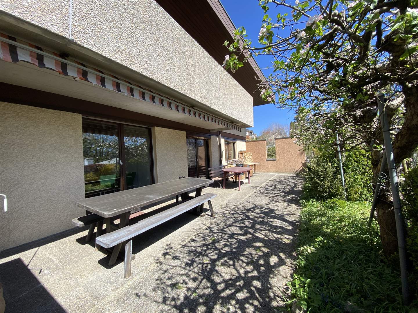Terrasse am Haus
