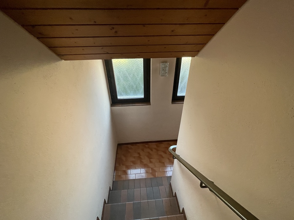 Treppenhaus mit Oberlichtfenstern
