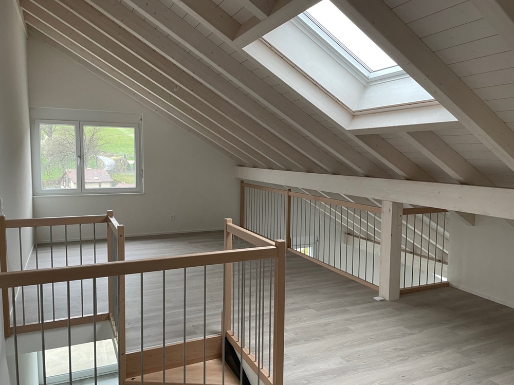 Ausgebauter Dachboden mit Galerie