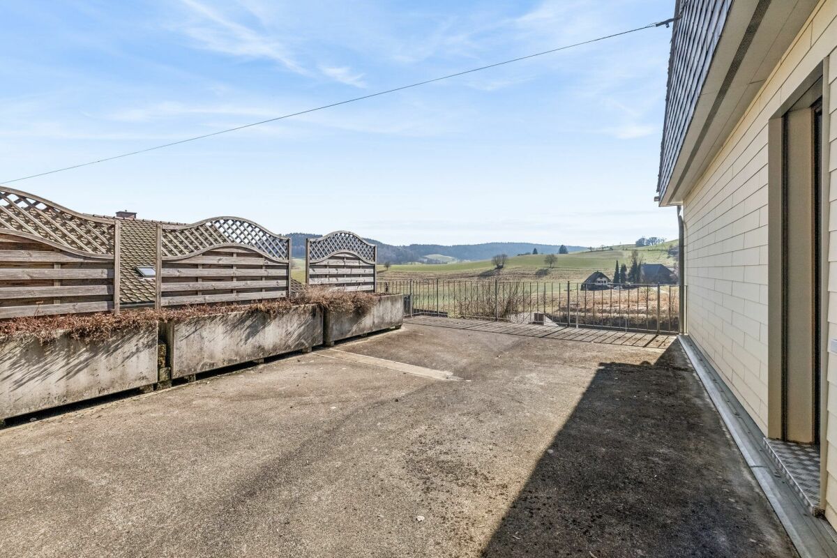 Terrasse mit Landschaftsblick