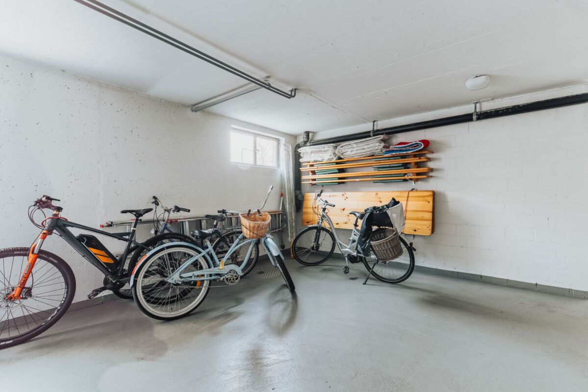 Fahrradkeller mit Abstellfläche