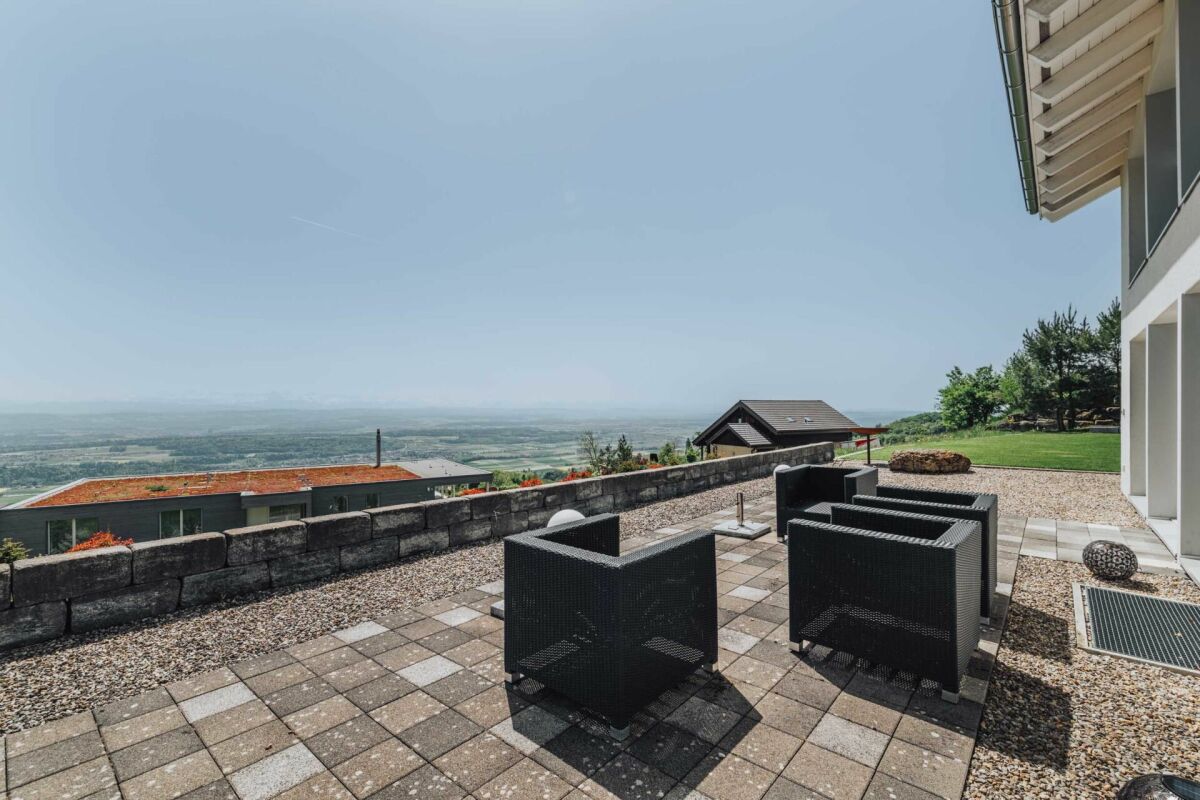 Terrasse mit Panoramablick