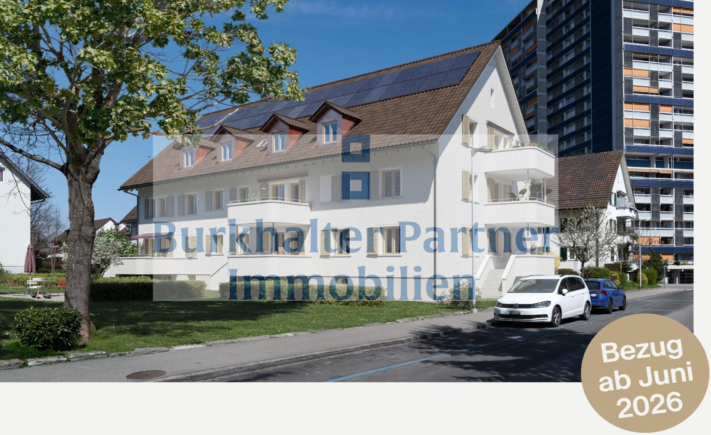 Nach Gesamtsanierung vermieten wir an der Brünnenstrasse 65 in 3018 Bern folgende Wohnungen: 3,5 Zimmer-Dach-Wohnung im 2. OG links - Bezugsbereit ab sofort sowie eine 2 Zimmer-Wohnung im – Bern