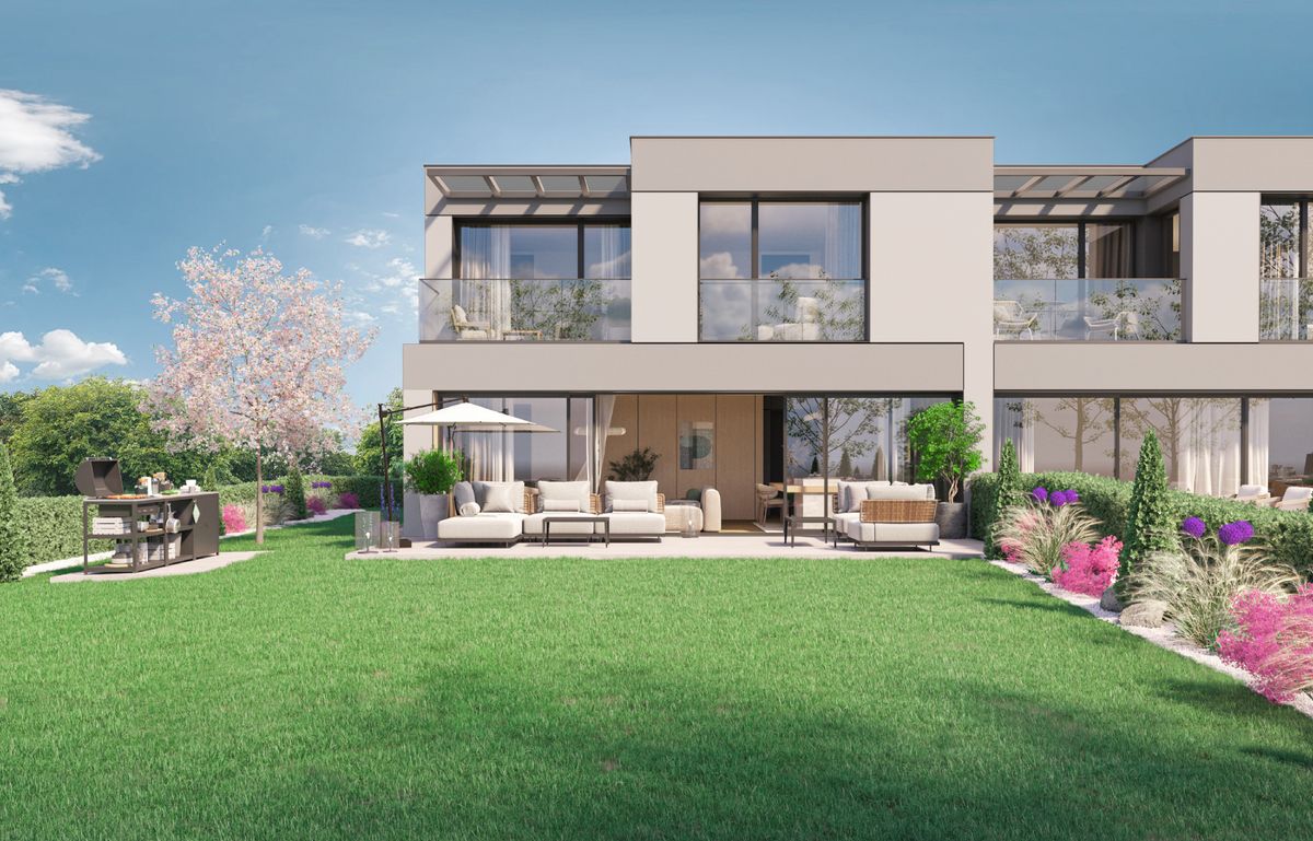 Terre Sainte, neue Minergie-Promotion, moderne Doppelvilla – Coppet