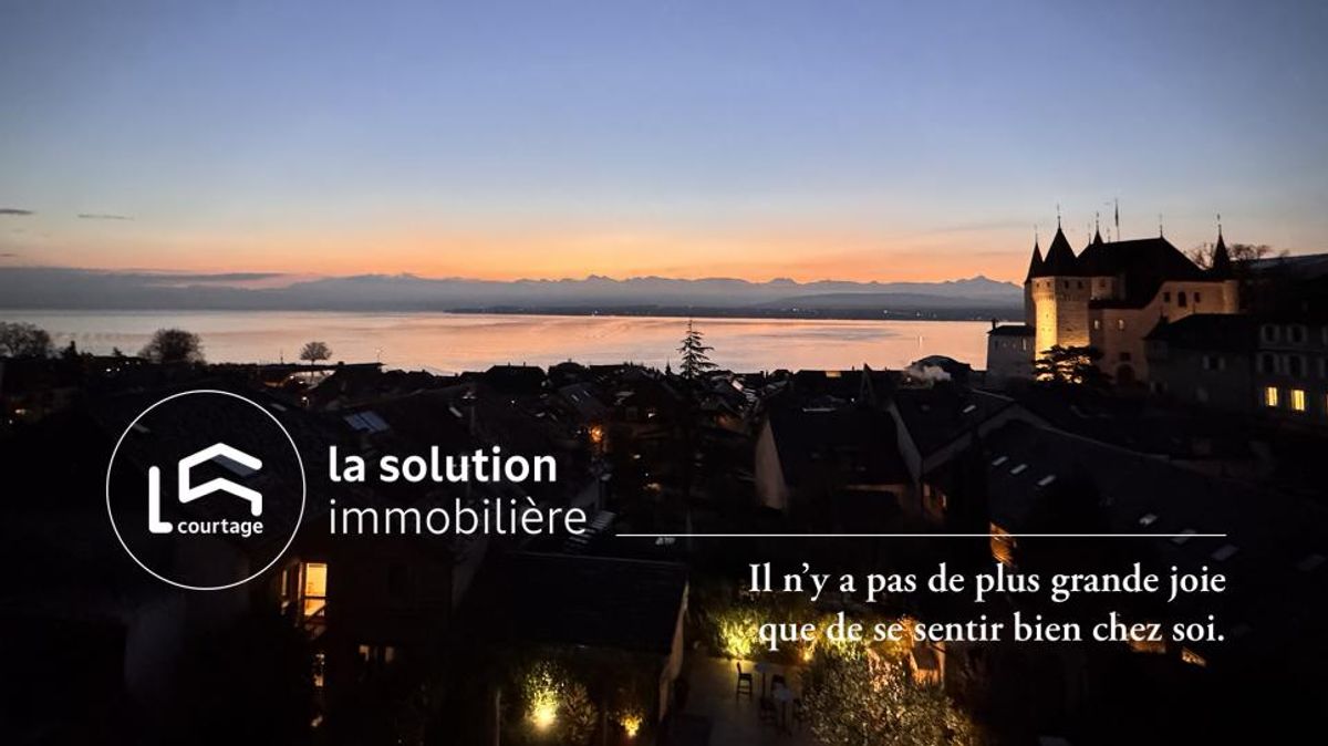 Einfamilienhaus auf einem großen Grundstück – Nyon