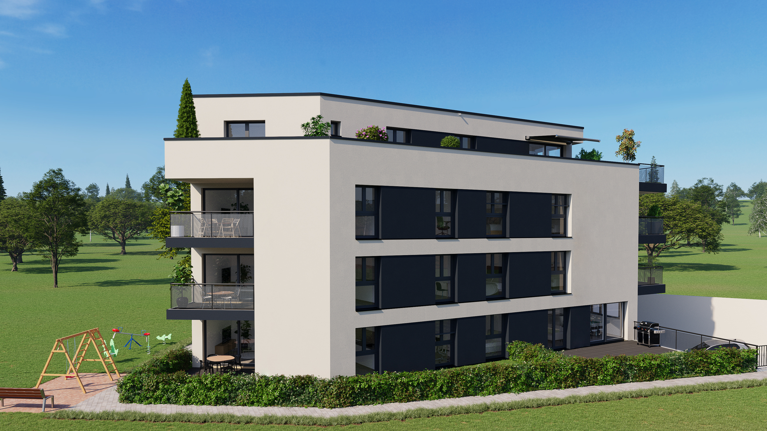 HERRLICHE 4,5 ZIMMER MIT BALKON – Attalens