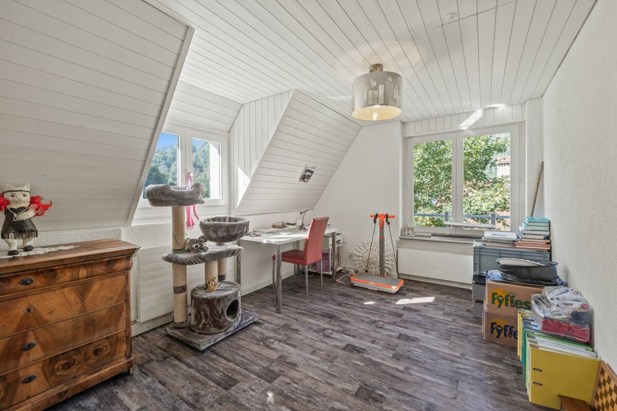 Dachzimmer als Arbeitsraum