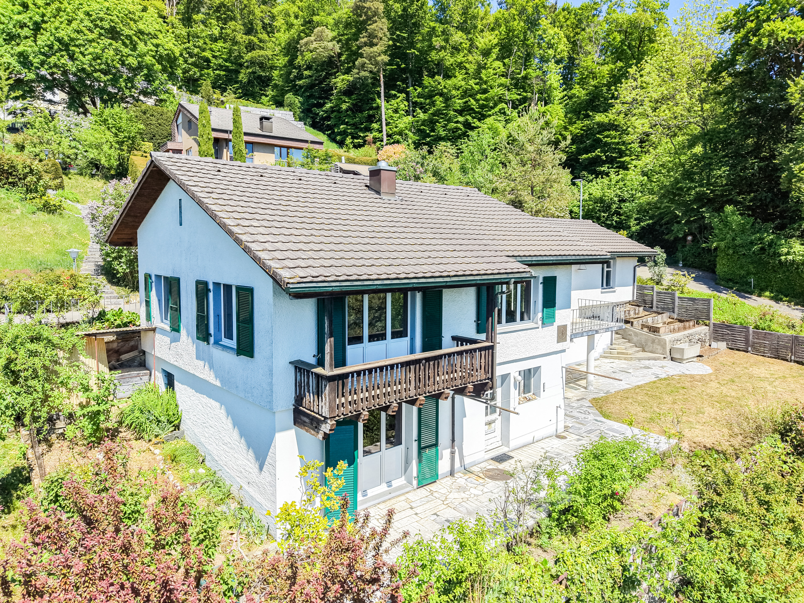 6.5-Zimmer-Einfamilienhaus mit unverbaubarer Aussicht in Rüfenacht – Rüfenacht BE