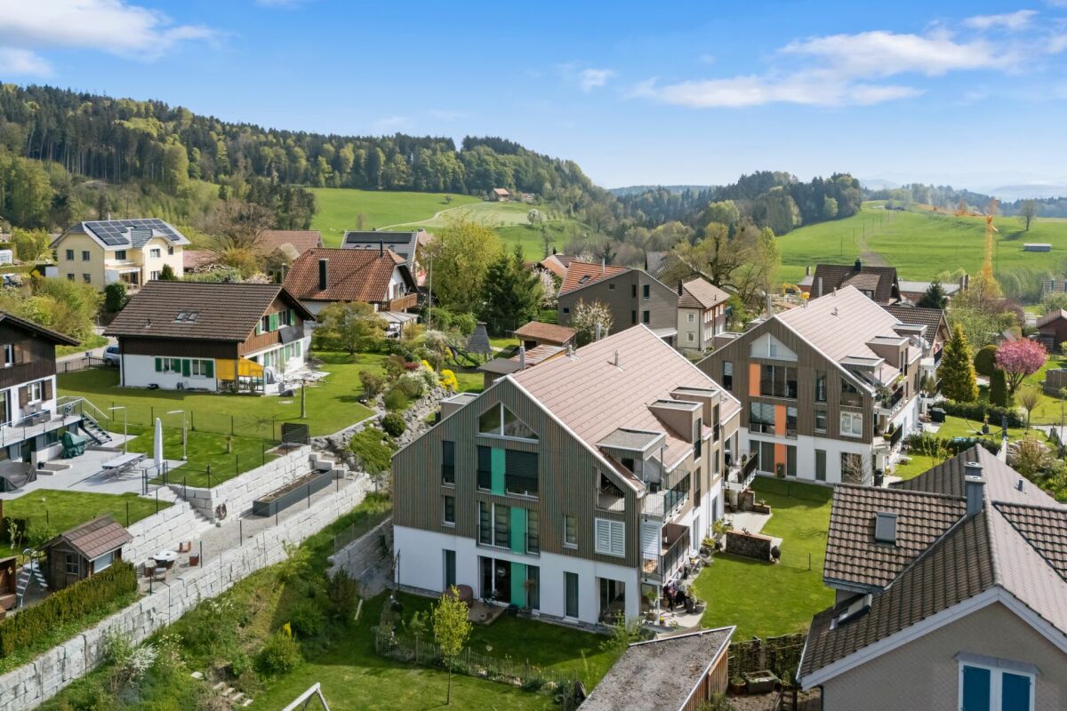 Moderne 4.5-Zimmerwohnung mit Alpenblick – Dietschwil