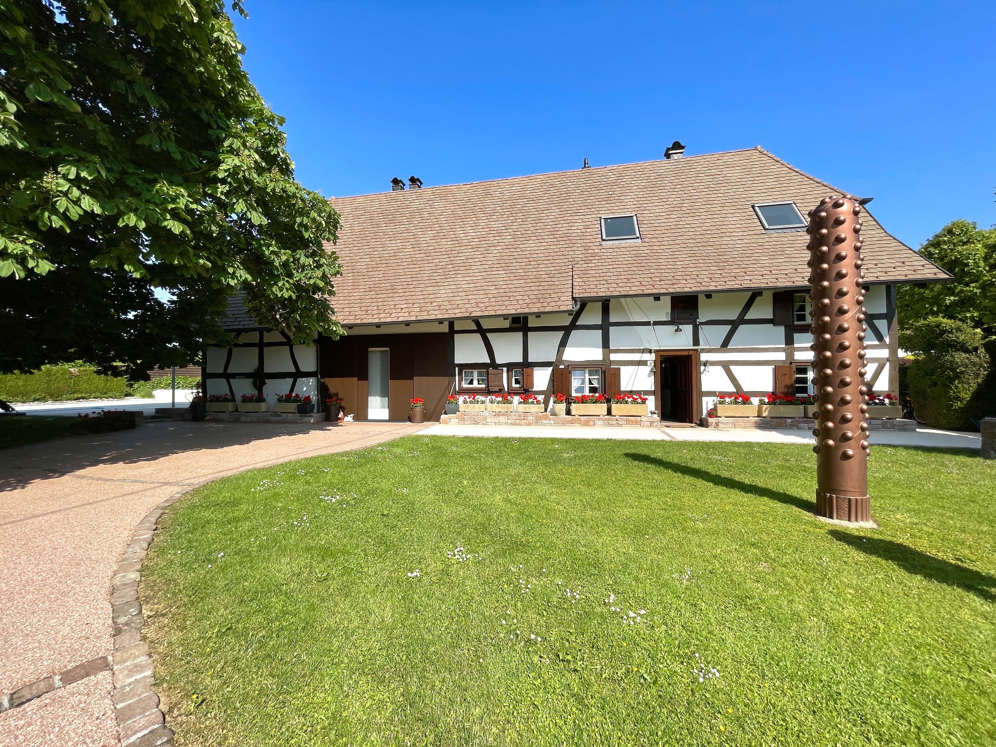 Charmantes Elsässer Bauernhaus auf 7.000 qm Landparzelle – Elbach