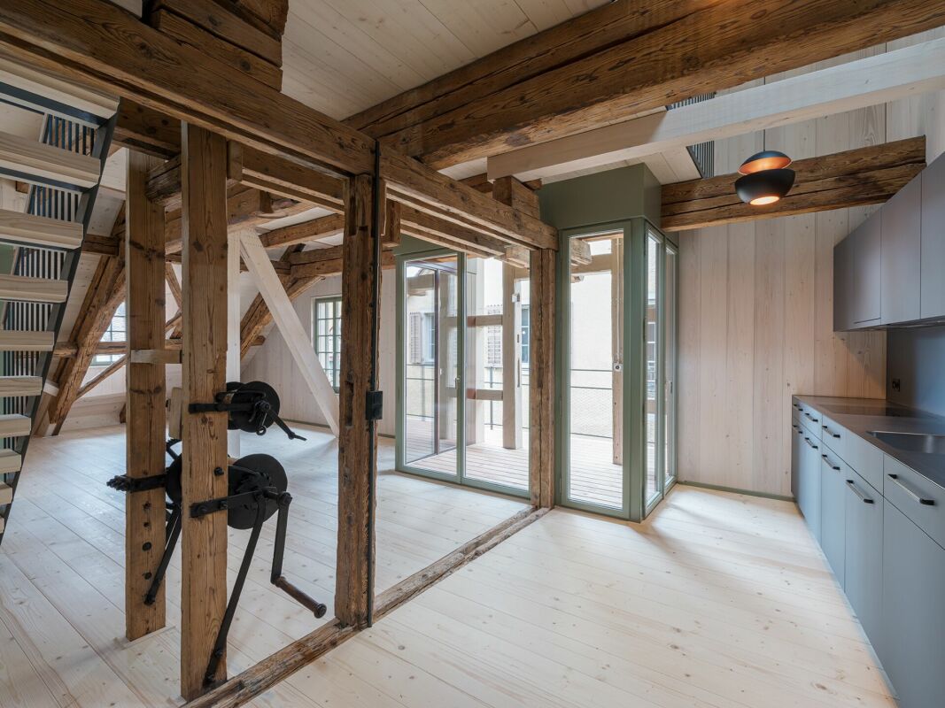 31⁄2 Zimmer-Maisonette mit Loggia – Bremgarten AG