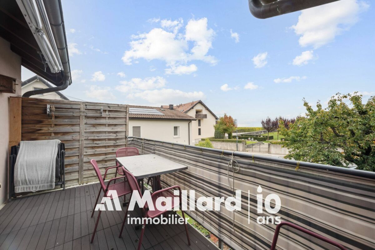 Balkon mit Sitzbereich