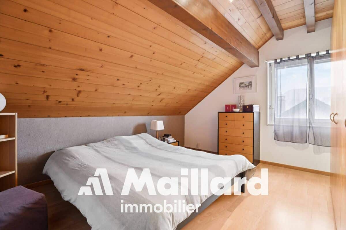 Gemütliches Dachgeschoss-Schlafzimmer