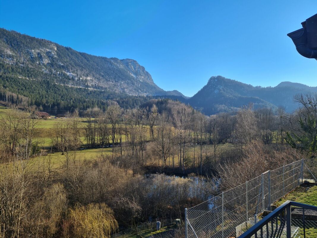 Bergpanorama mit Talblick