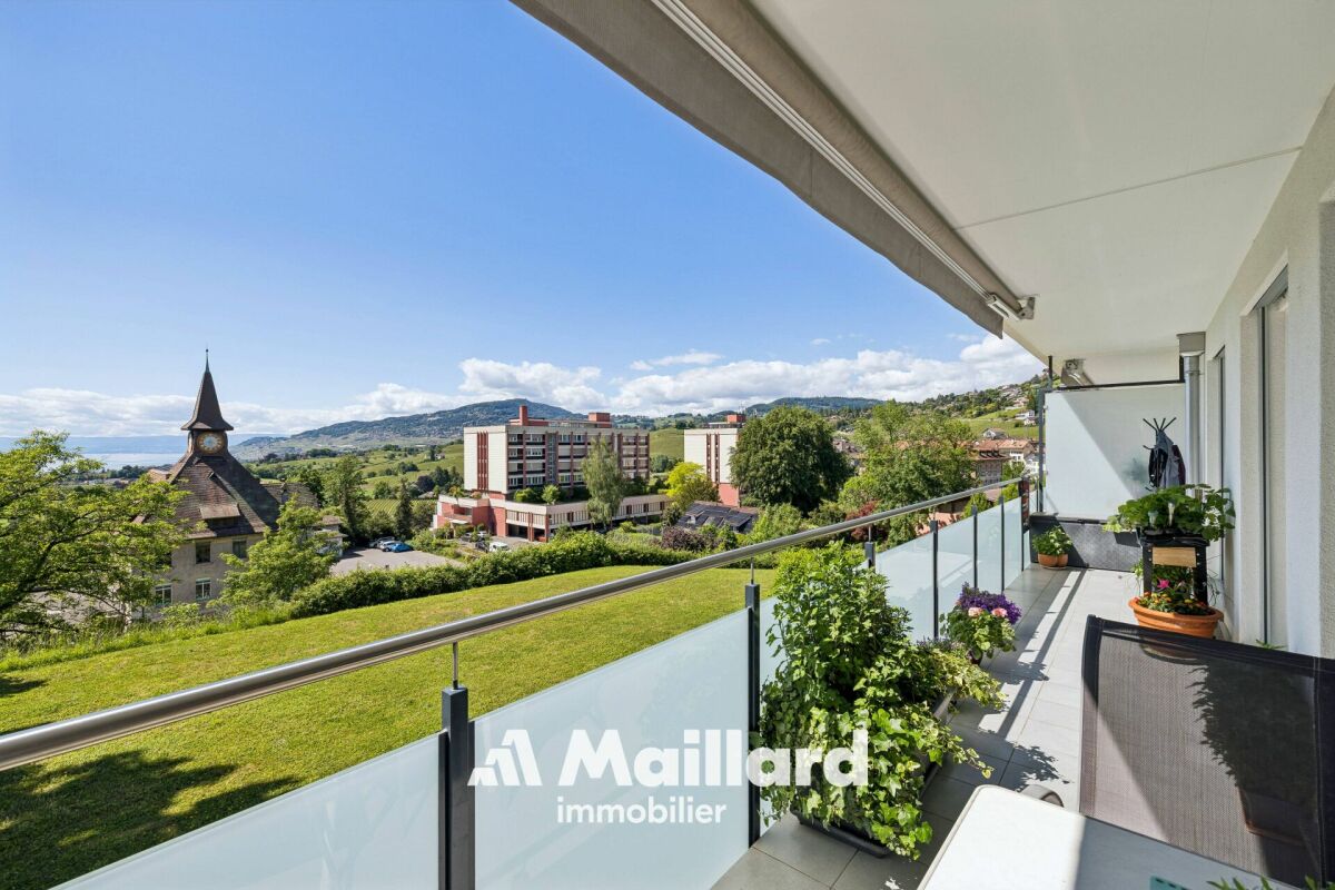Balkon mit Panoramablick