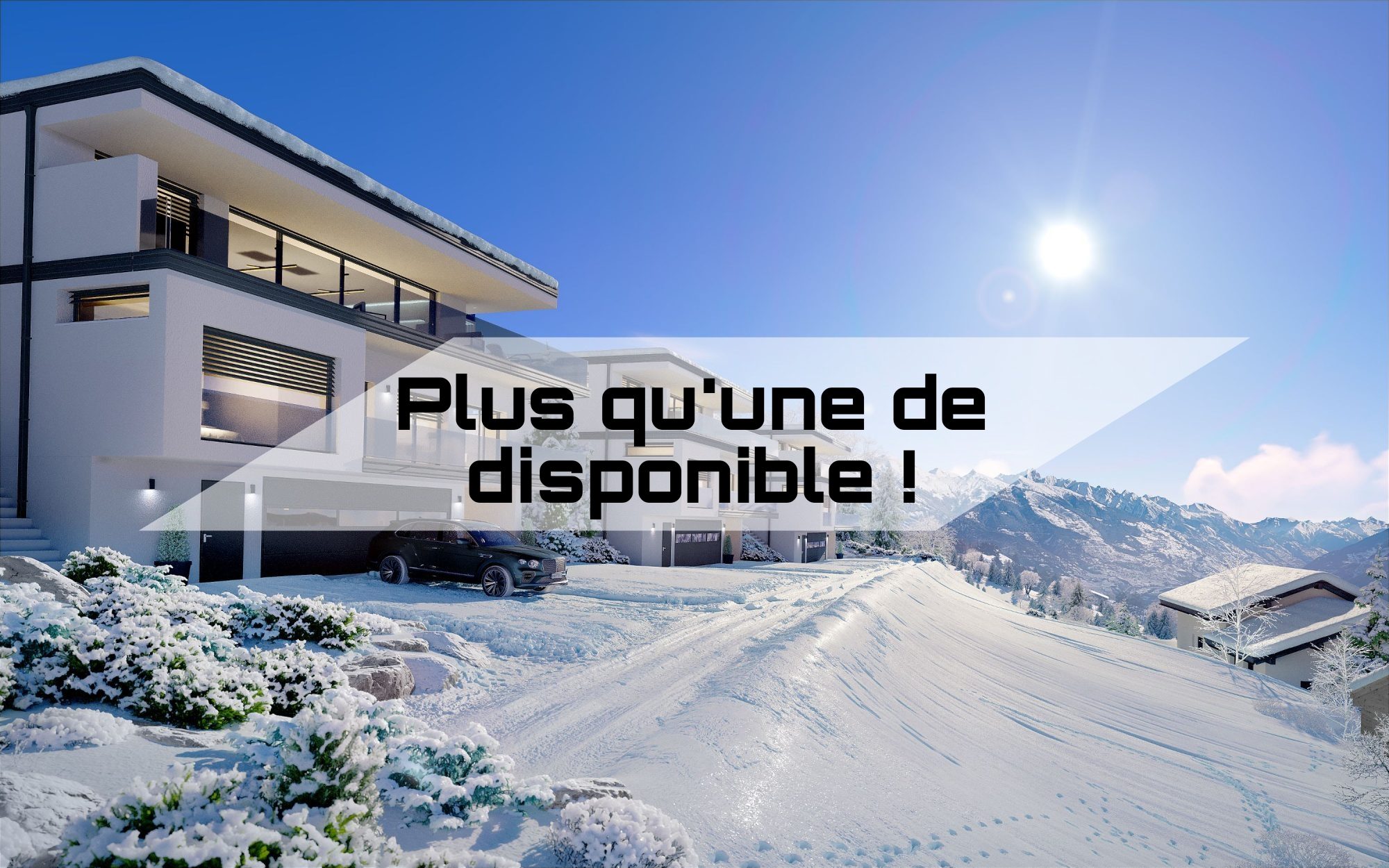 CRANS MONTANA - 3 MODERNE VILLEN IM HERZEN DER ALPEN – Crans-Montana