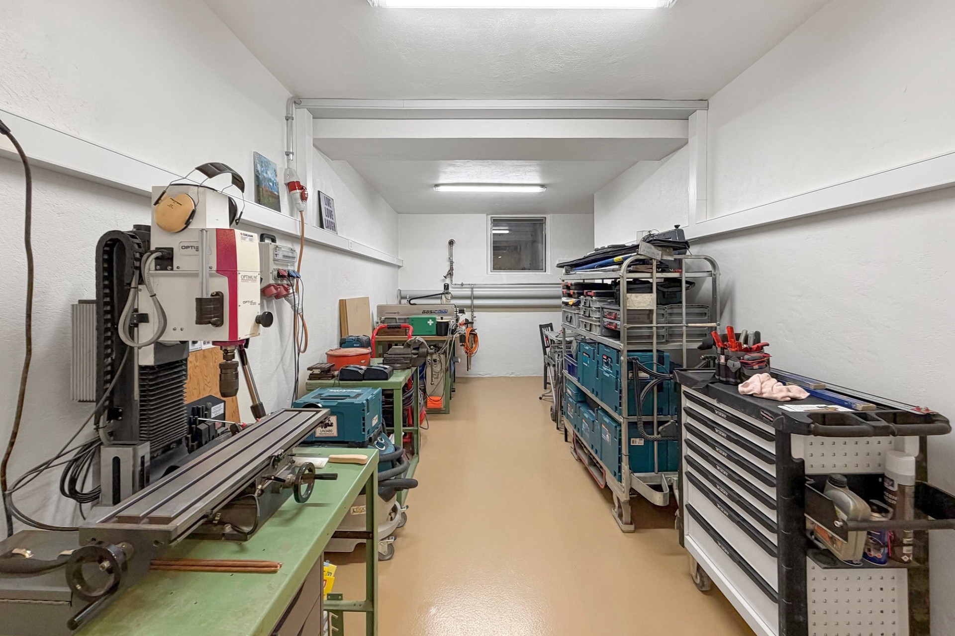 Werkstatt- bzw. Technikraum