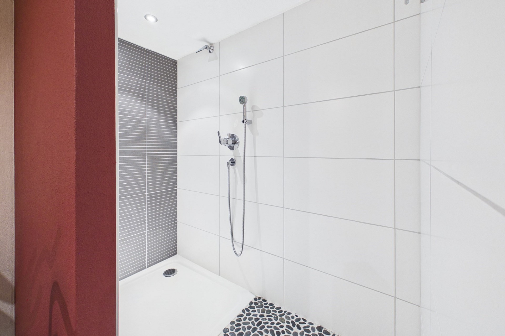 Moderne Dusche