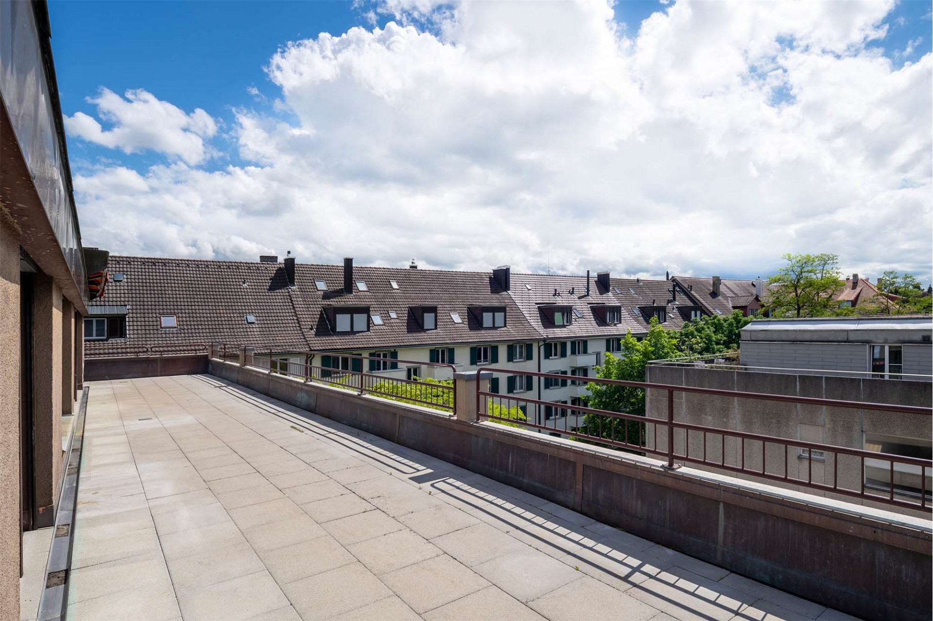 Dachterrasse mit Weitblick