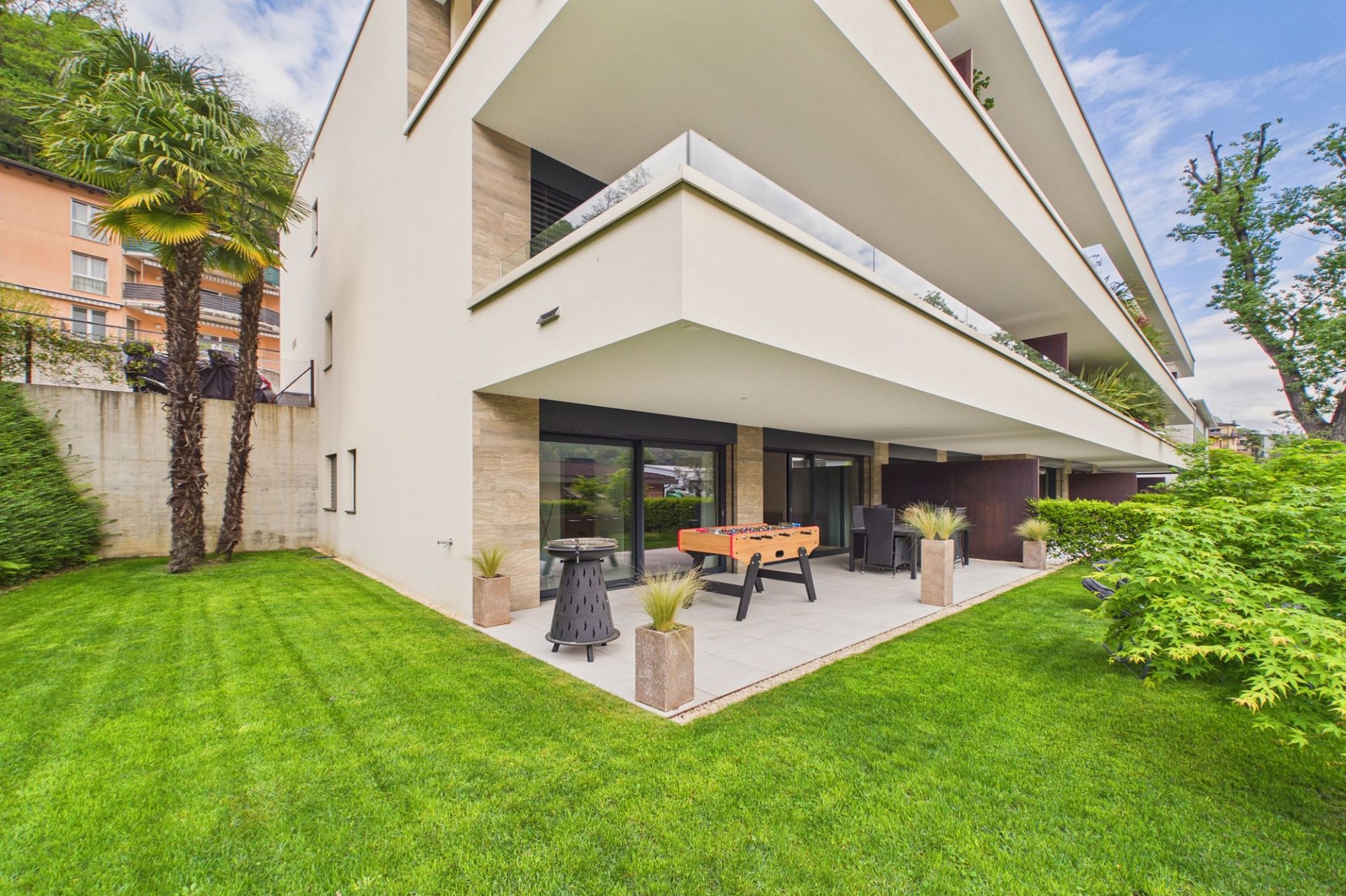 Neubau 3 1⁄2 Zimmerwohnung mit grossem Privatgarten – Barbengo