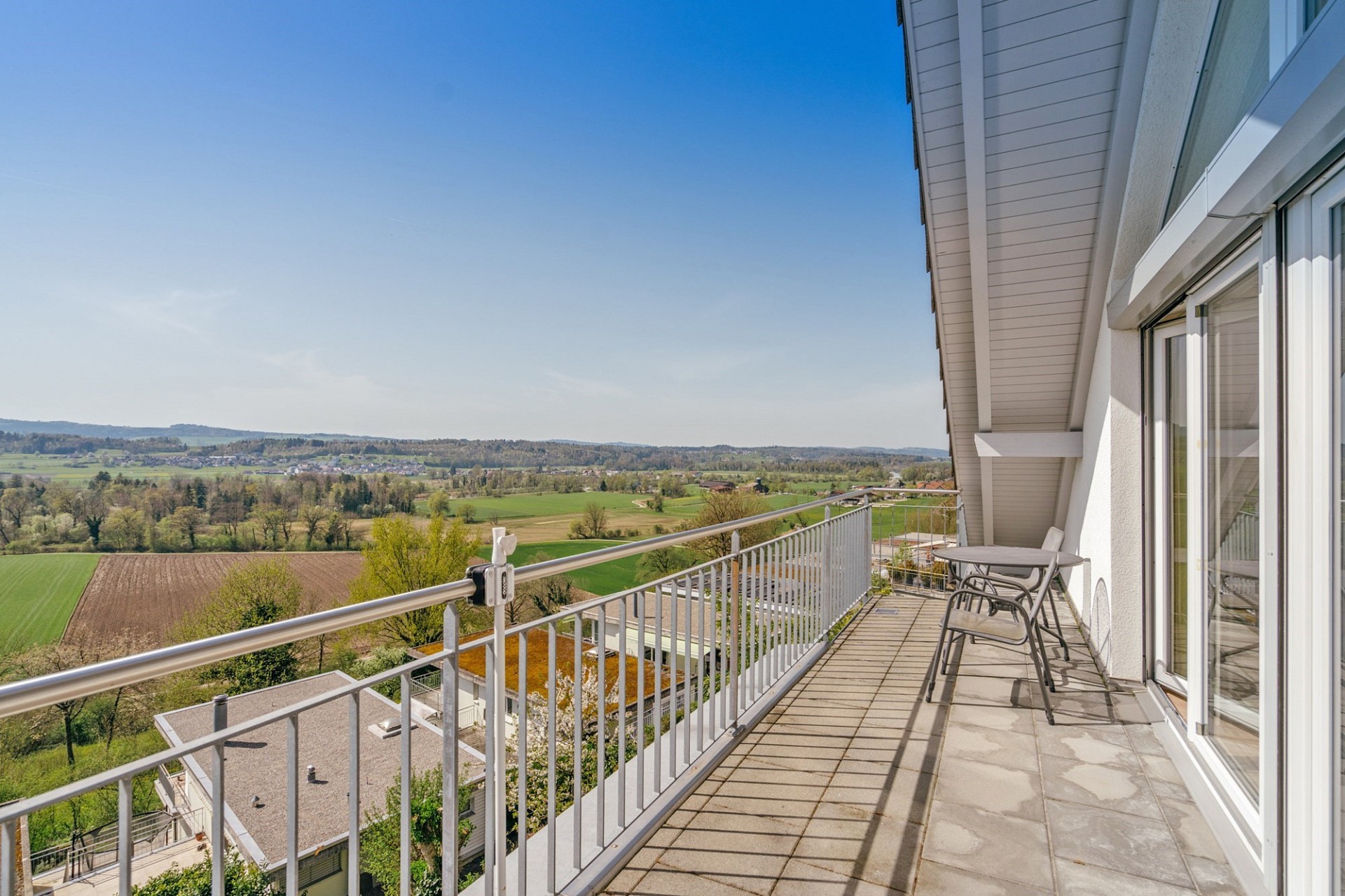 Balkon mit Panoramablick