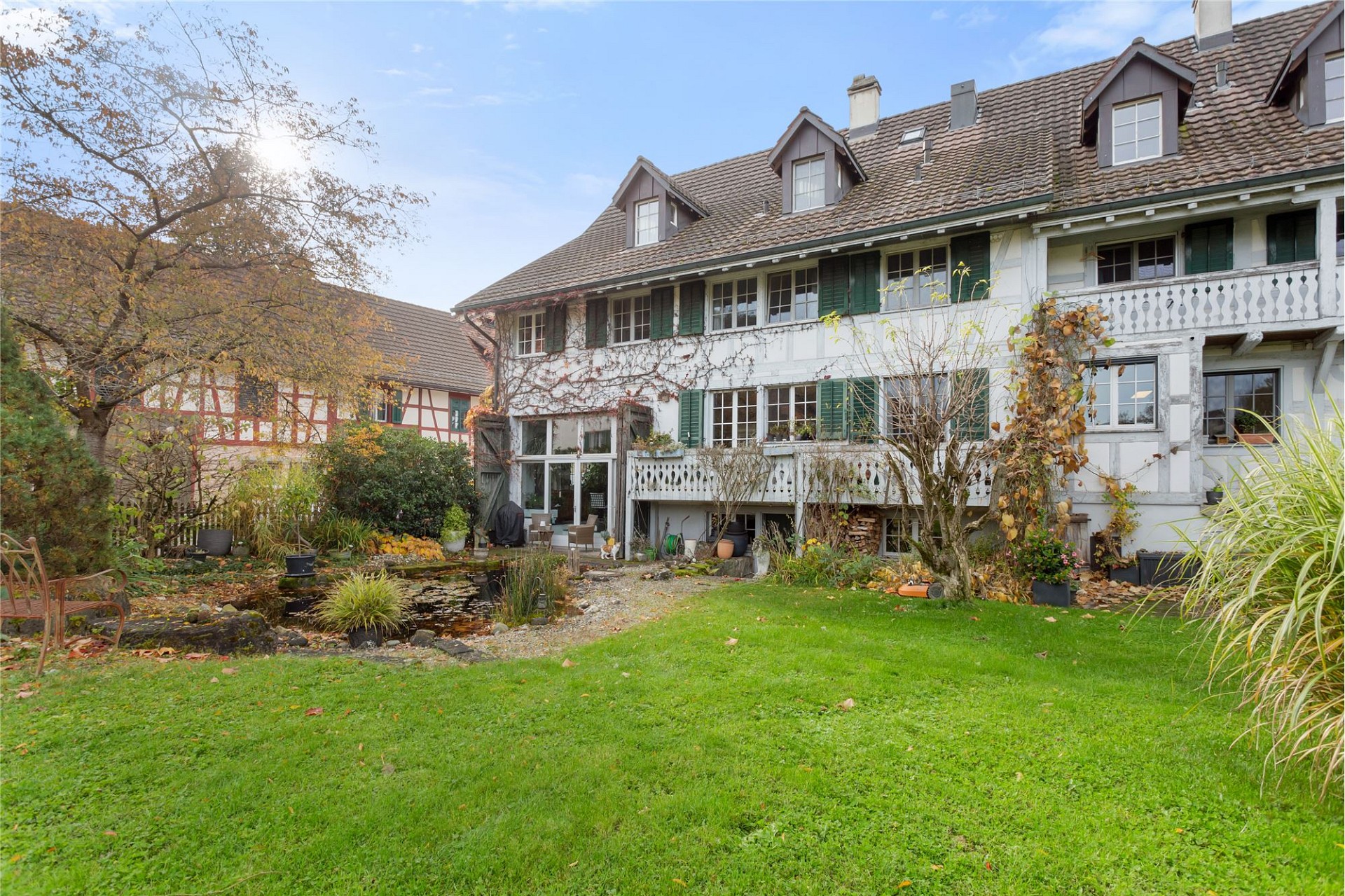 Historisches Haus mit Garten
