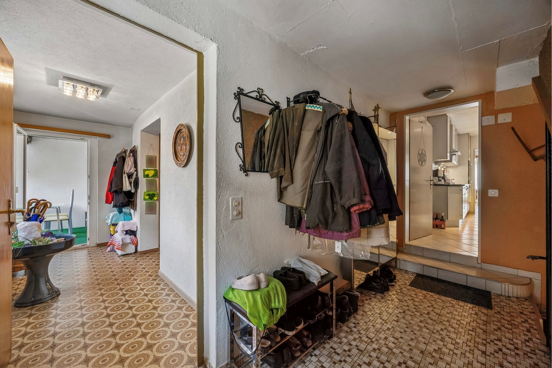 Eingangsbereich mit Garderobe
