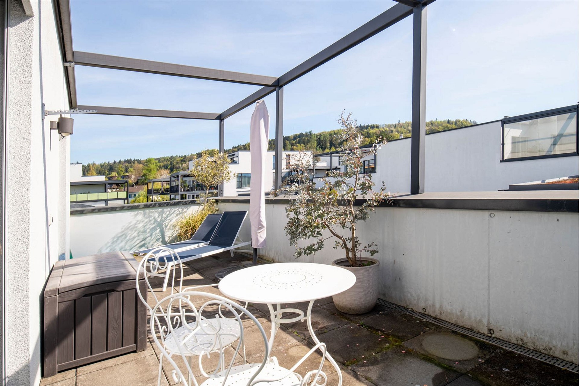 Dachterrasse mit Sitzbereich