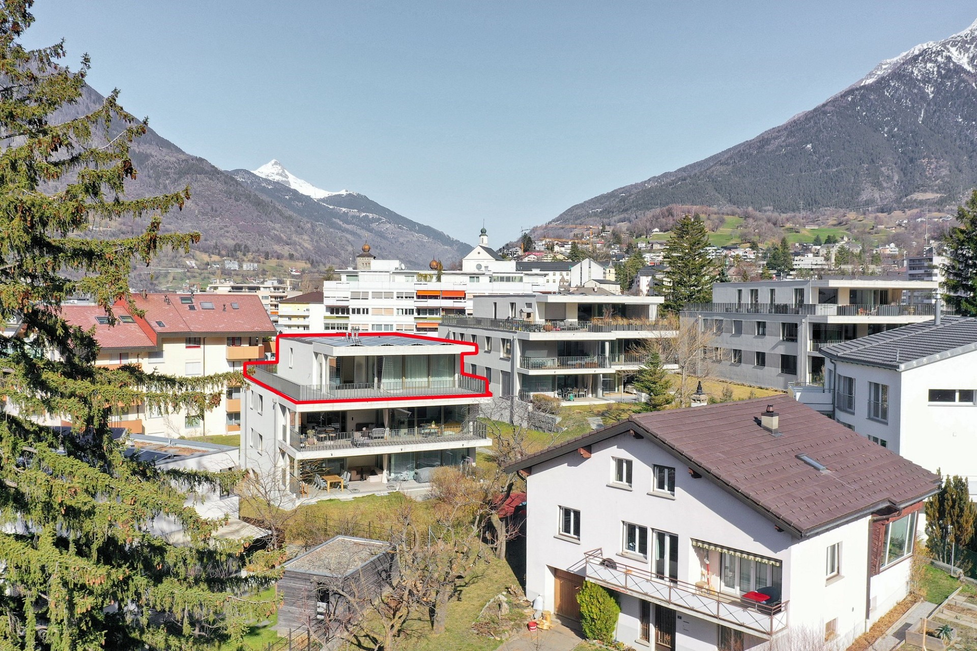 3.5 Zimmer-Attikawohnung in Brig-Glis – Brig