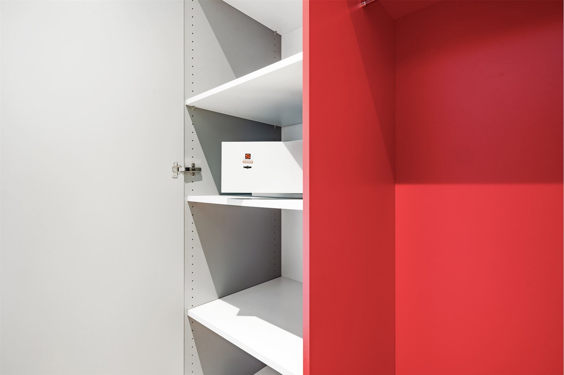 Moderne Einbauschrank-Ansicht