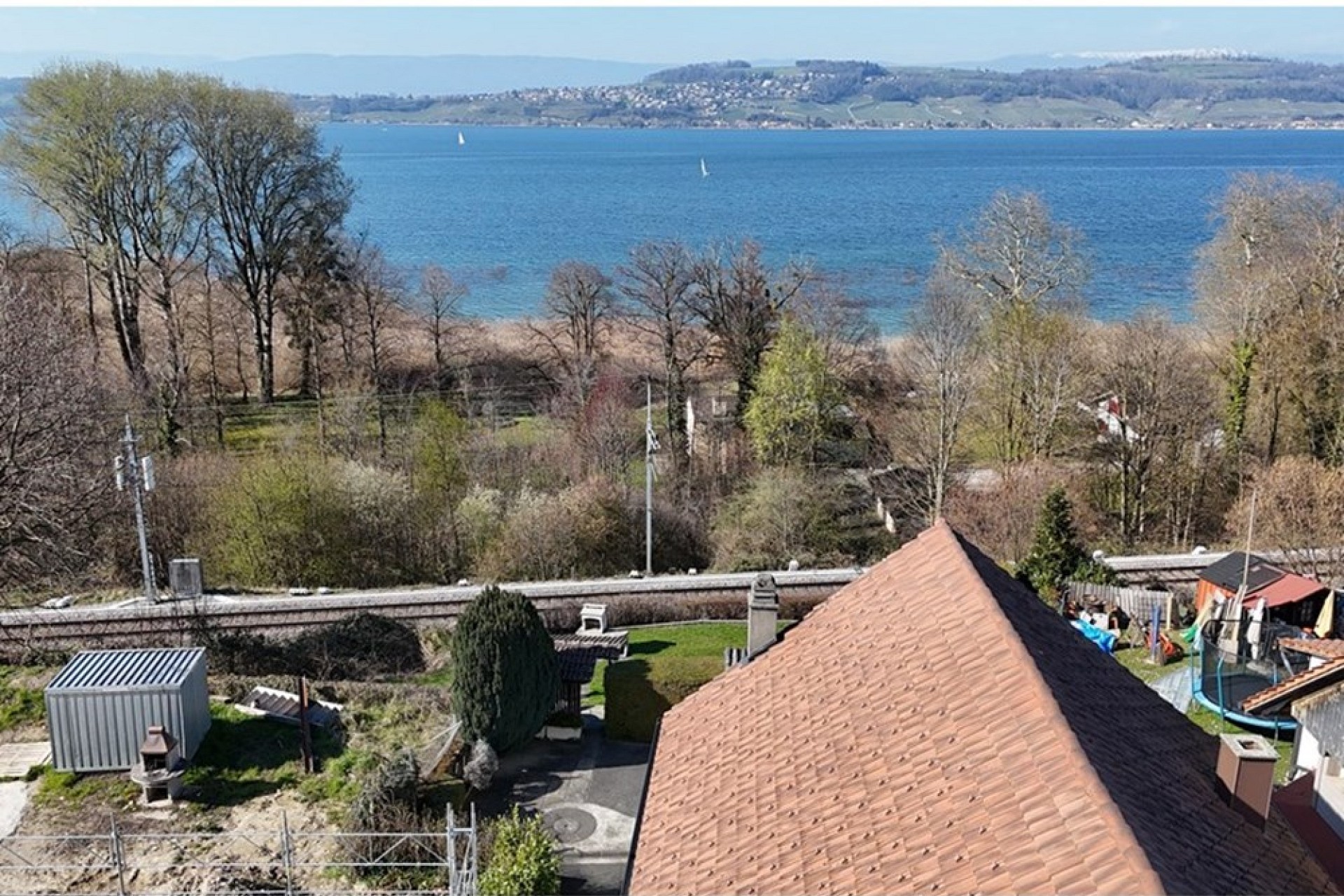 Seeblick von oben