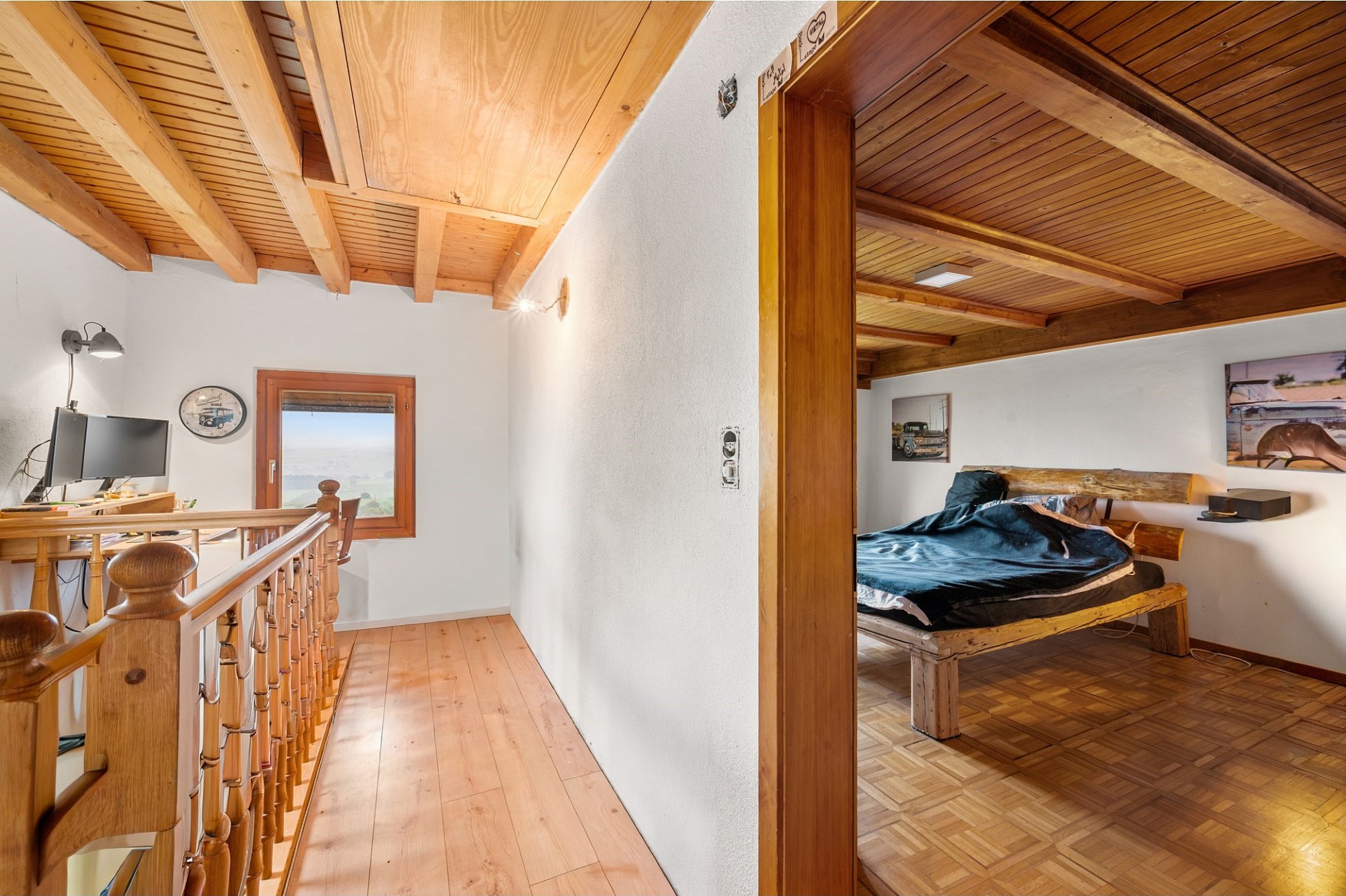 Ausgebauter Dachboden mit Schlafzimmer und Galerie