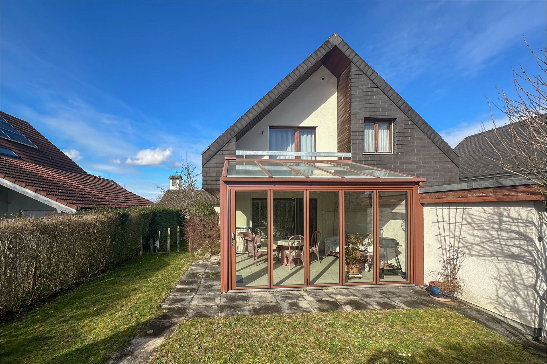 Einfamilienhaus mit Wintergarten