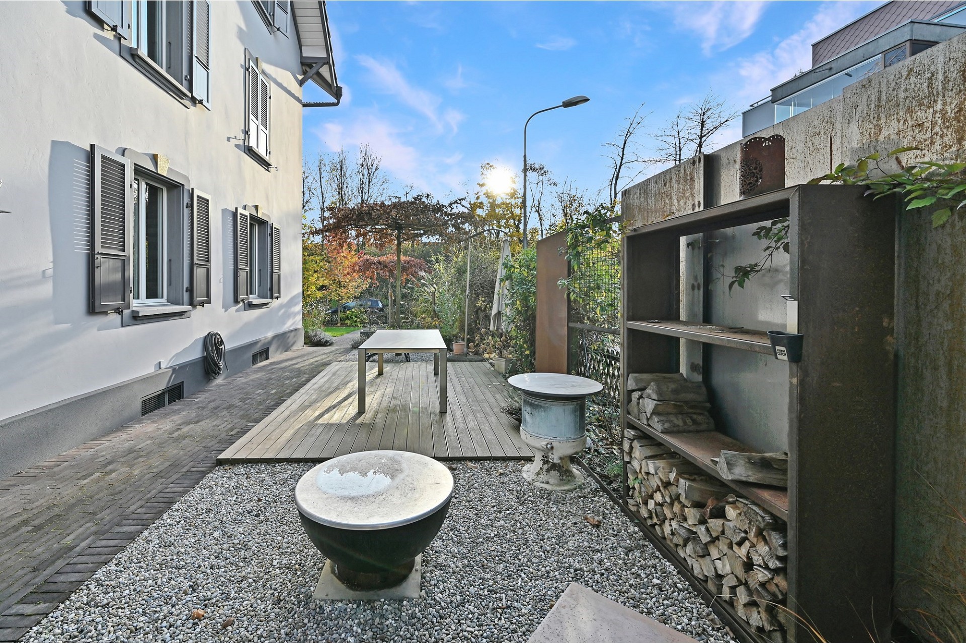Garten- bzw. Terrassenbereich am Haus