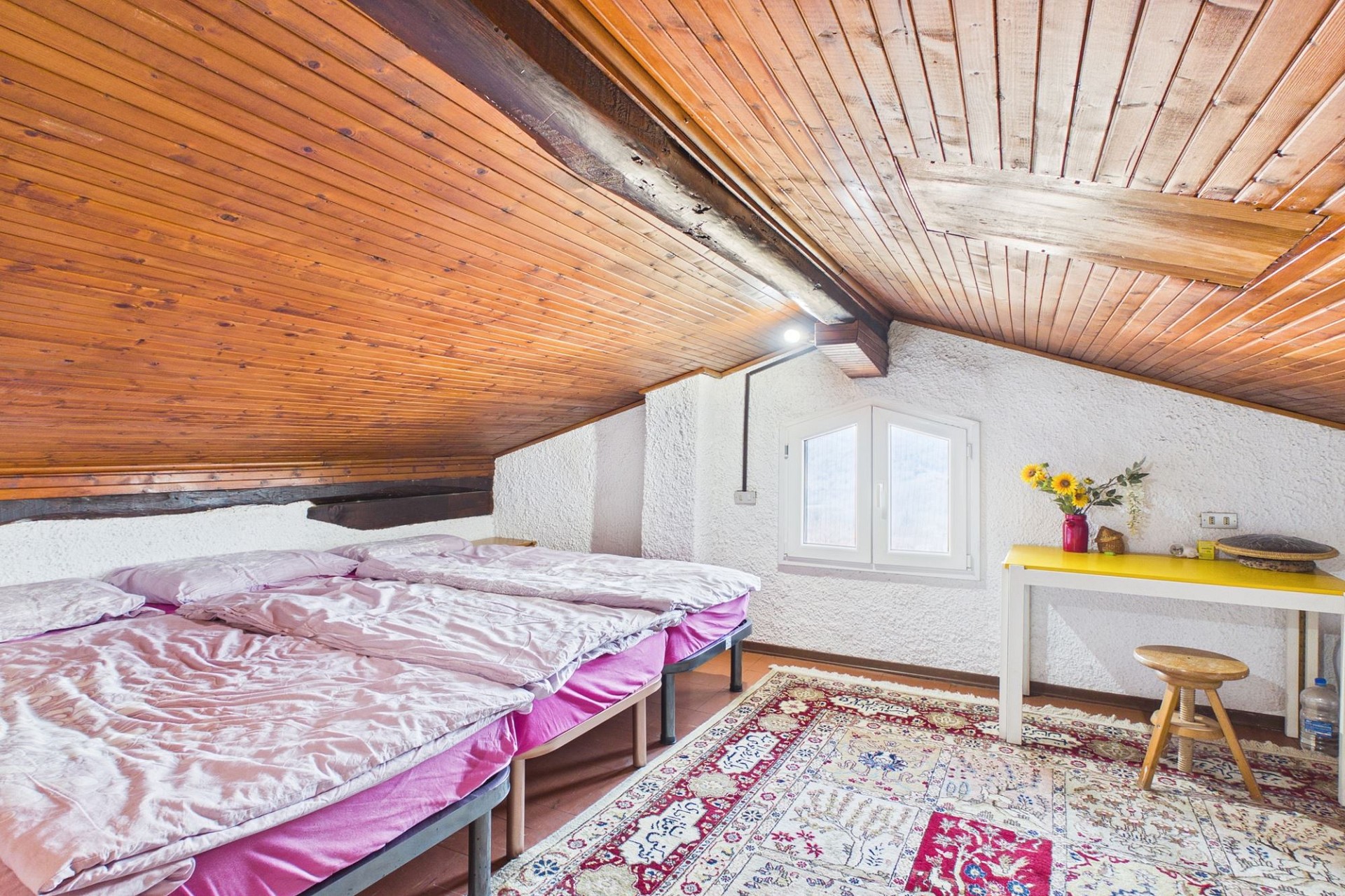 Ausgebauter Dachraum als Schlafzimmer