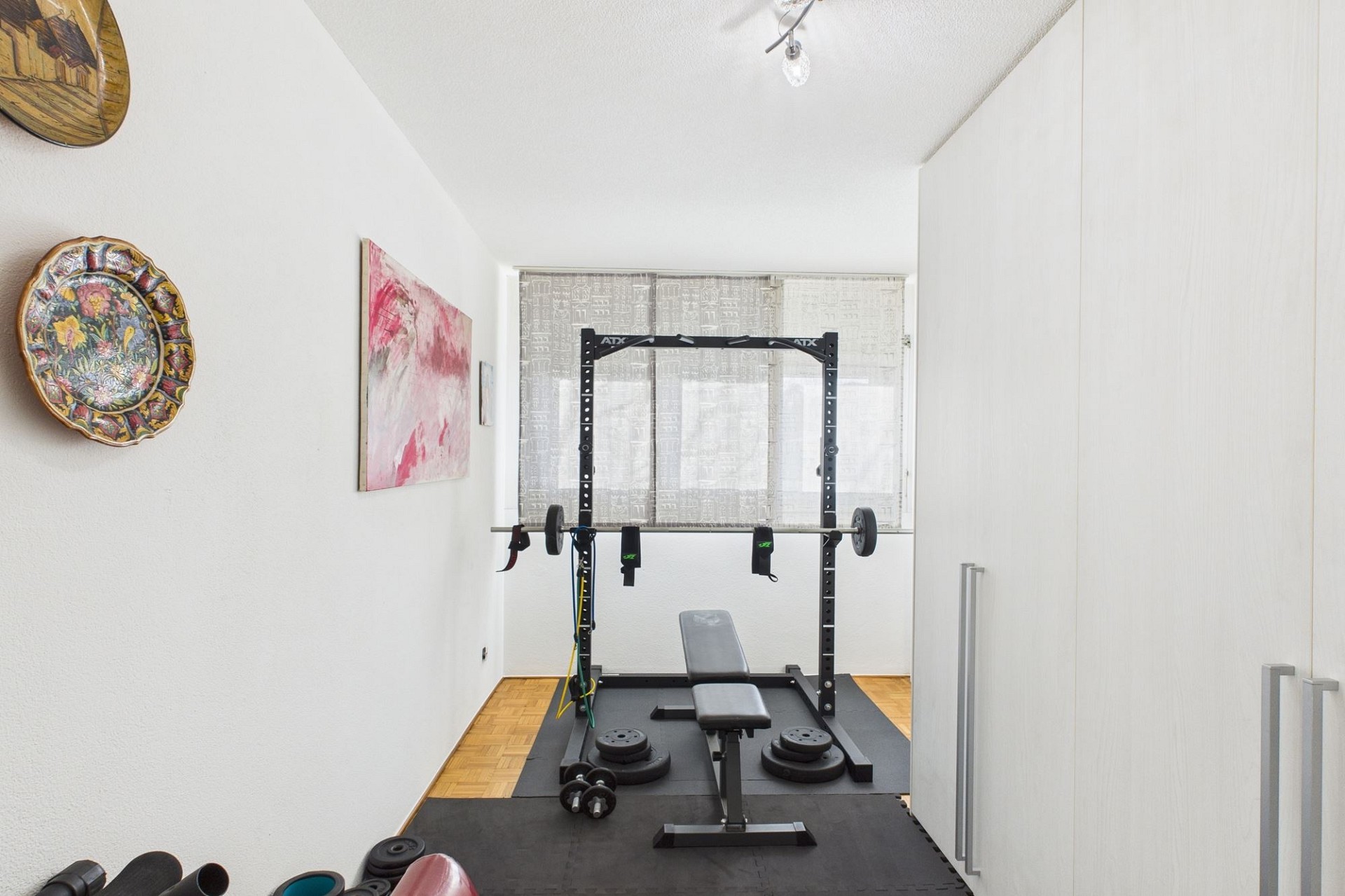 Home-Gym im Dachgeschoss