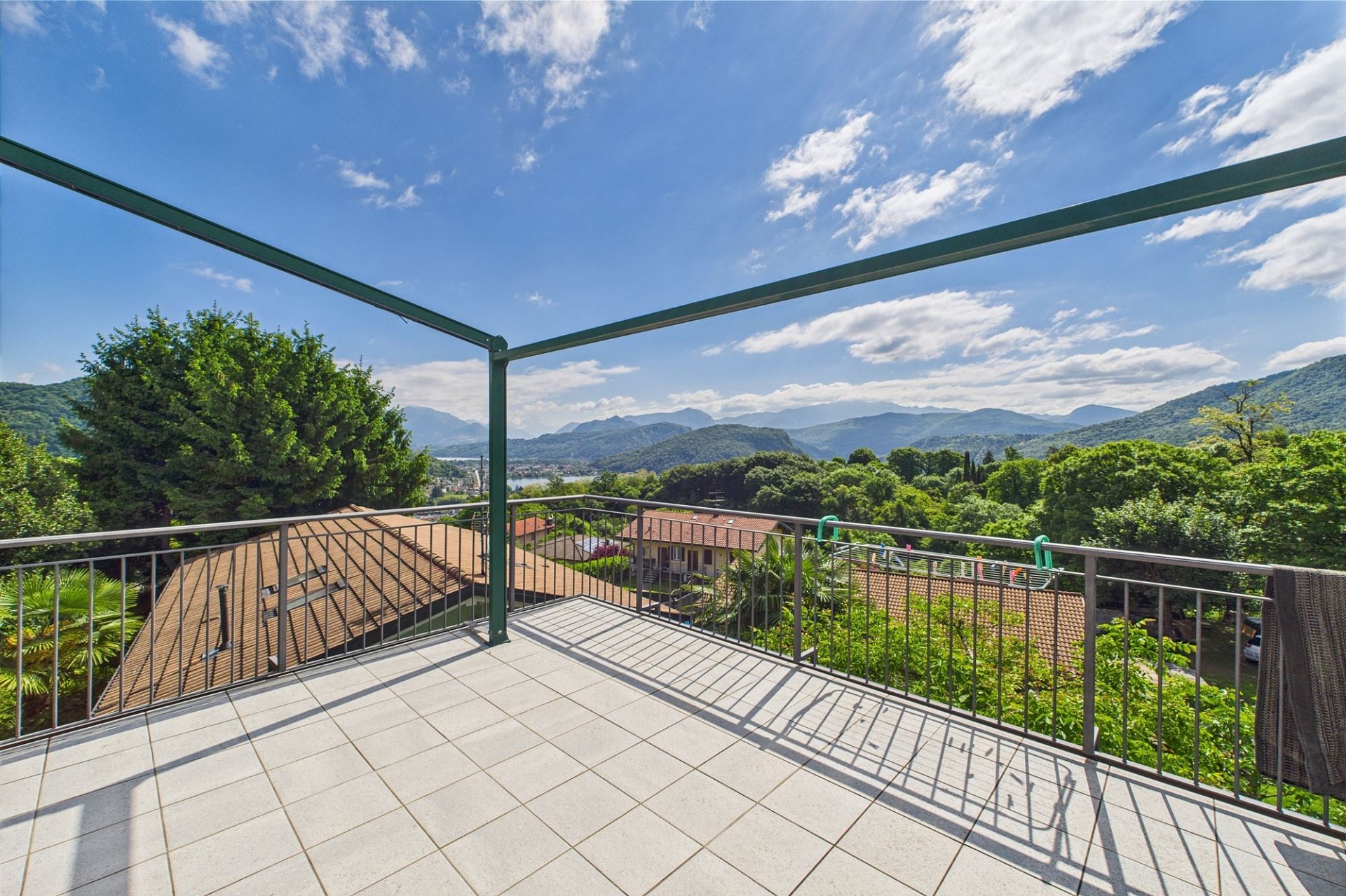 Balkon mit Panoramablick