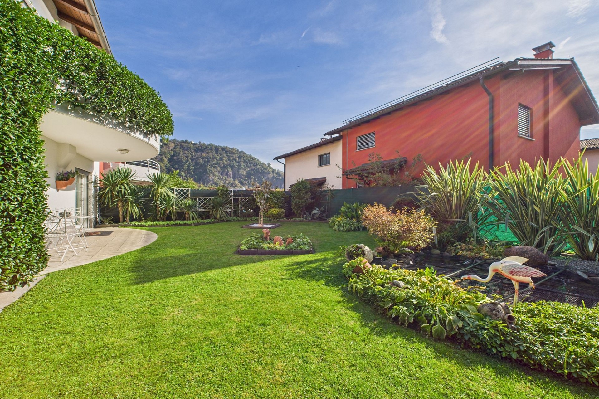 Gepflegter Garten mit mediterranem Flair