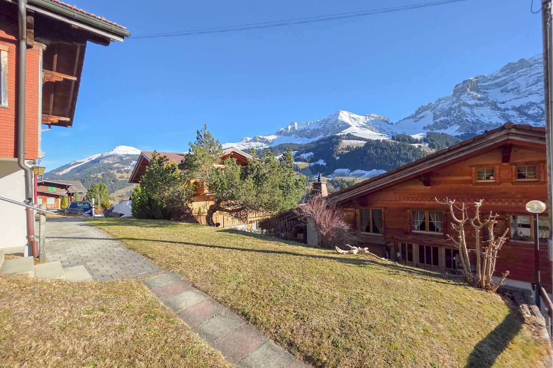 Alpine Wohnlage mit Bergpanorama